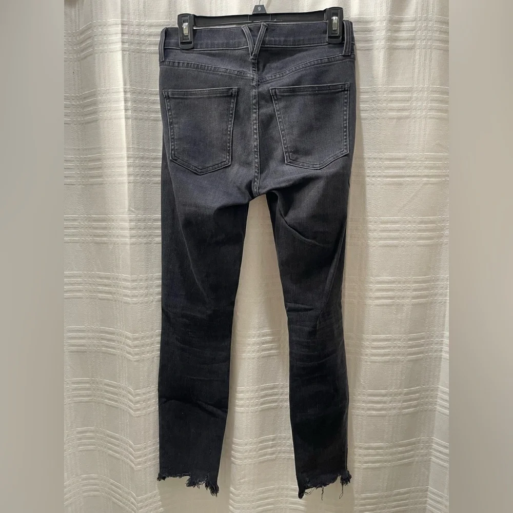 Veronica Beard Emma skinny mid rise jeans washed onyx - Picture 2 of 12